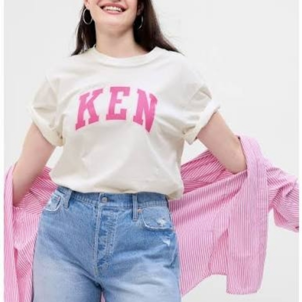 Gap Barbie Movie Ken Graphic Unisex Tshirt